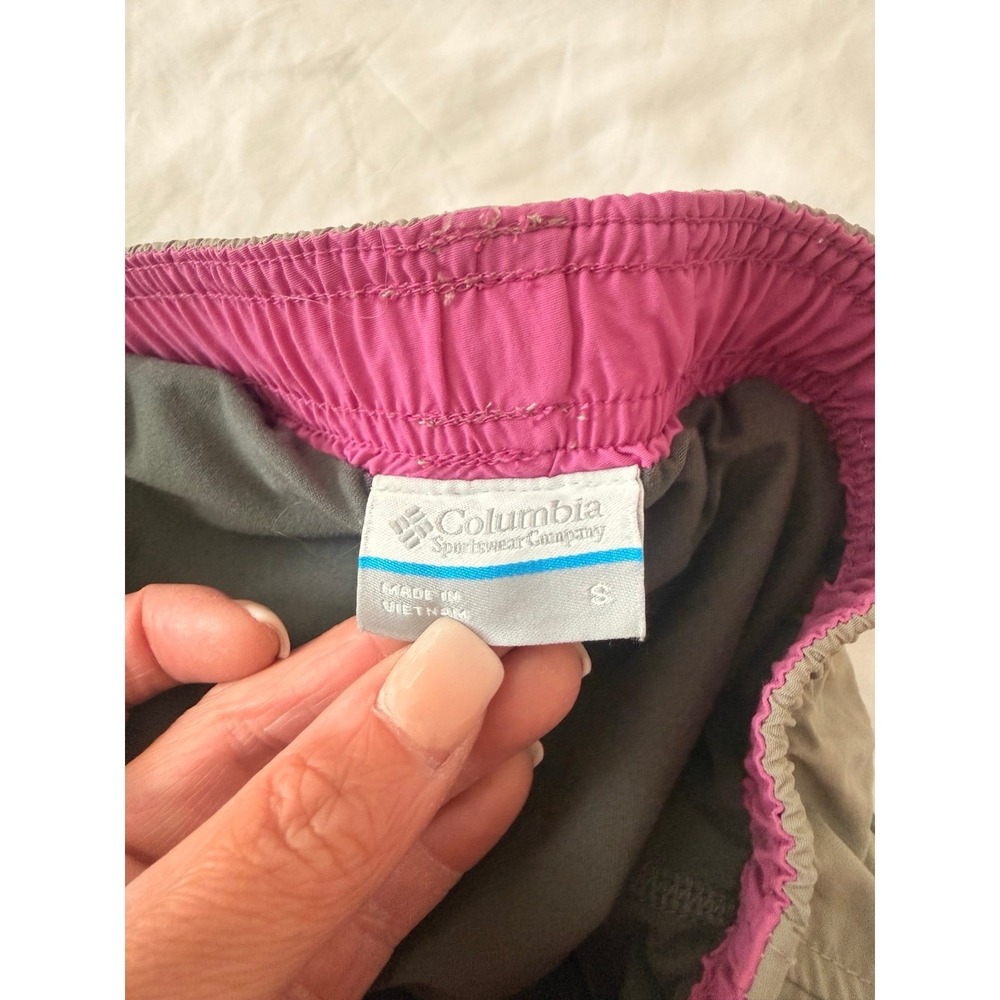 COLUMBIA SKORT green tan women's small hiking‎ tennis pickleball outdoor skirt - Picture 10 of 12